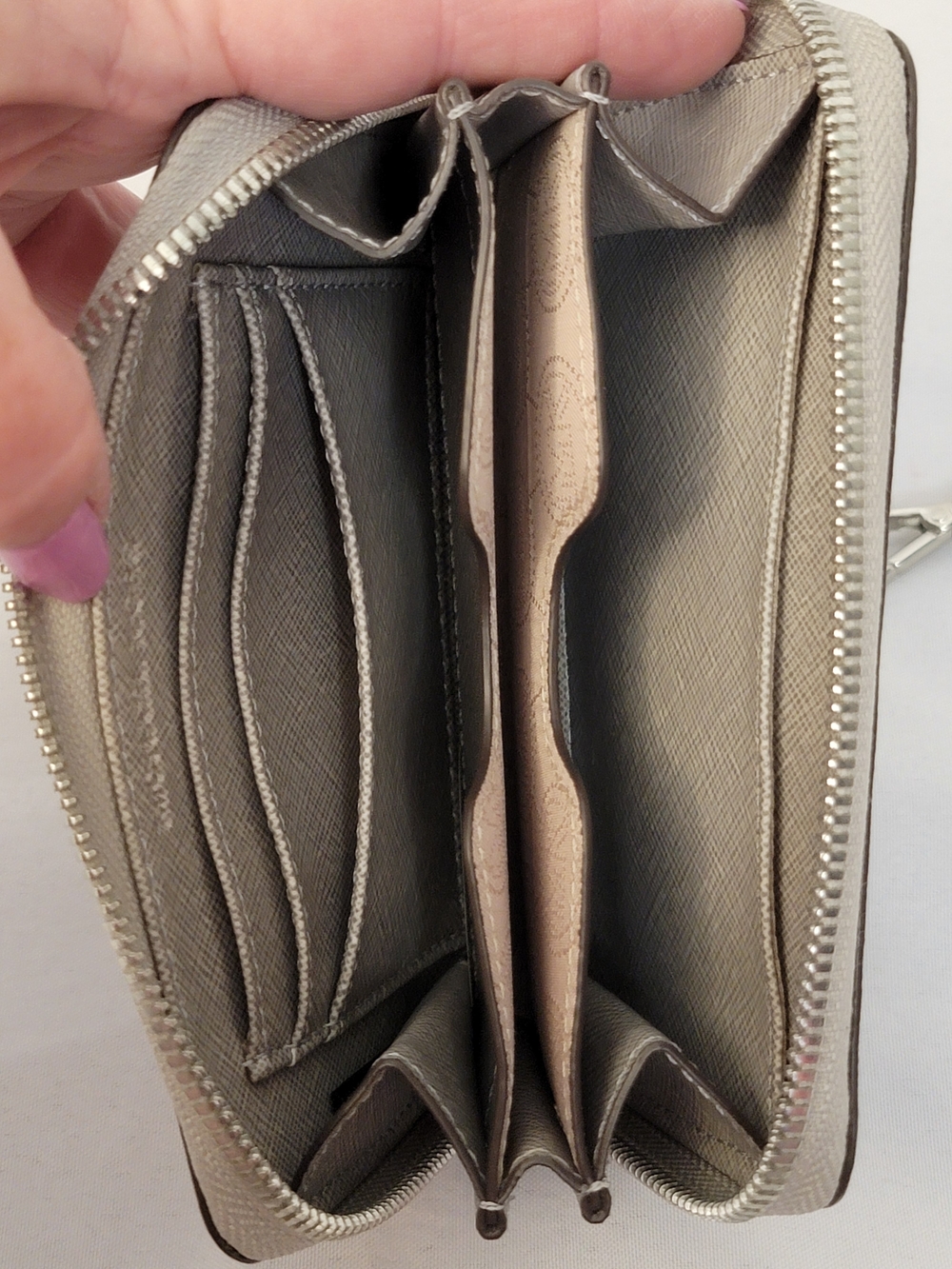 Michael Kors Gray Wristlet - Picture 6 of 10